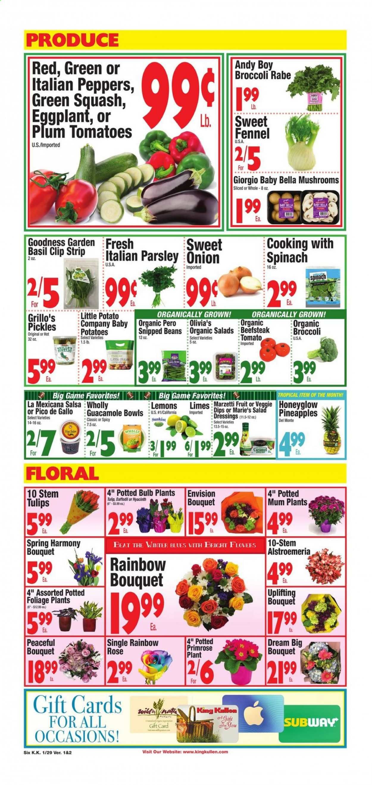 King Kullen Weekly Ad Flyer January 29 to February 4