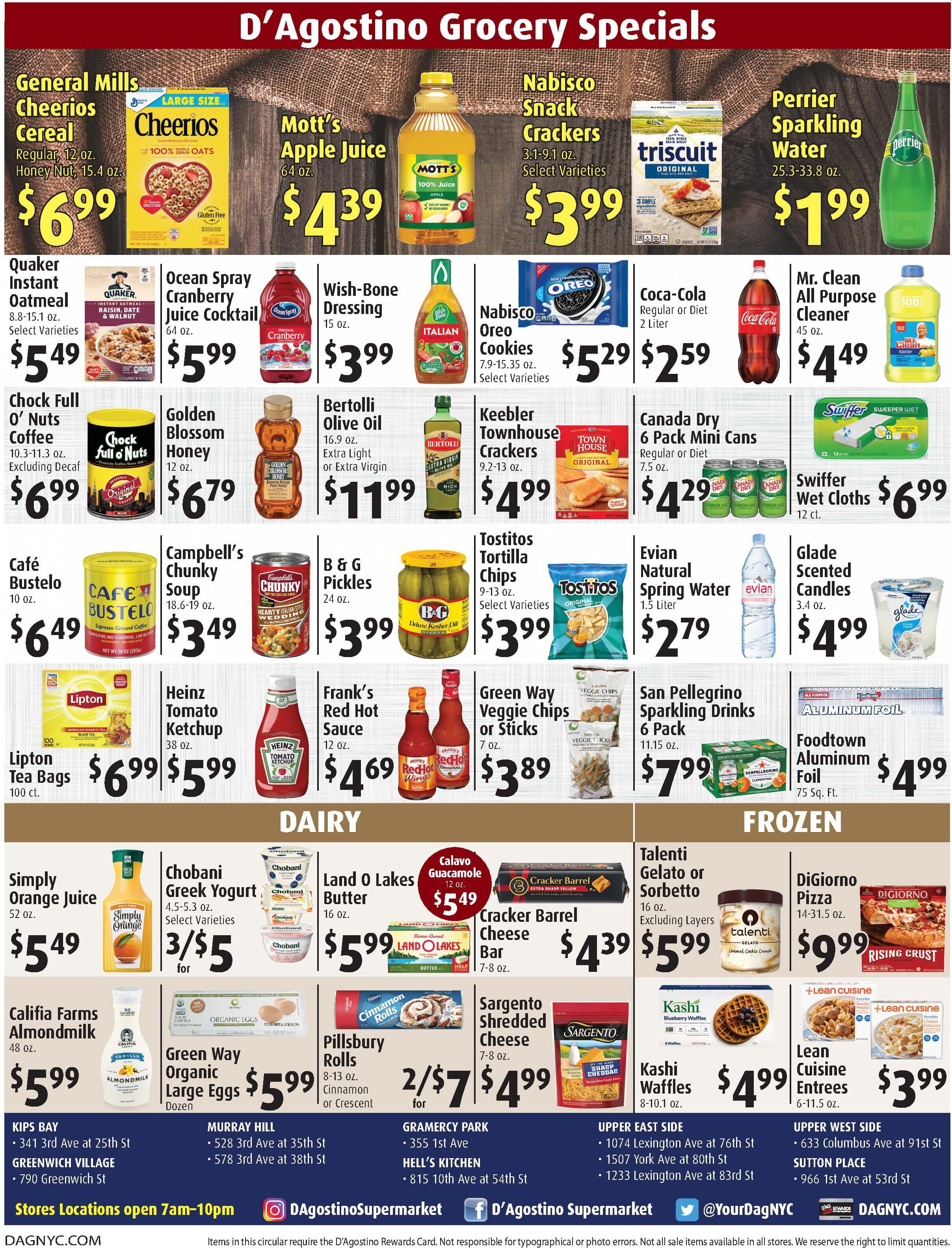 D'Agostino Weekly Ad Flyer January 29 to February 4, 2021
