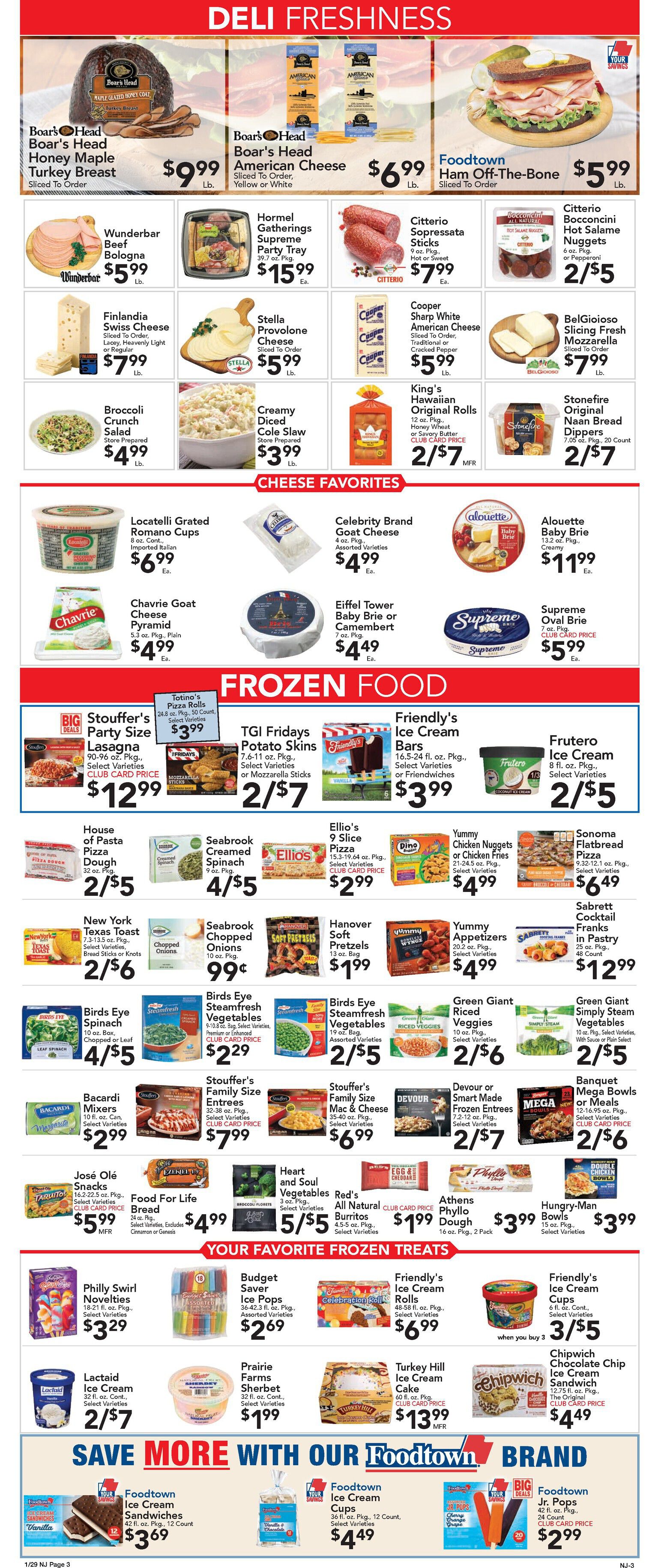 Foodtown Weekly Ad Flyer January 29 to February 4, 2021