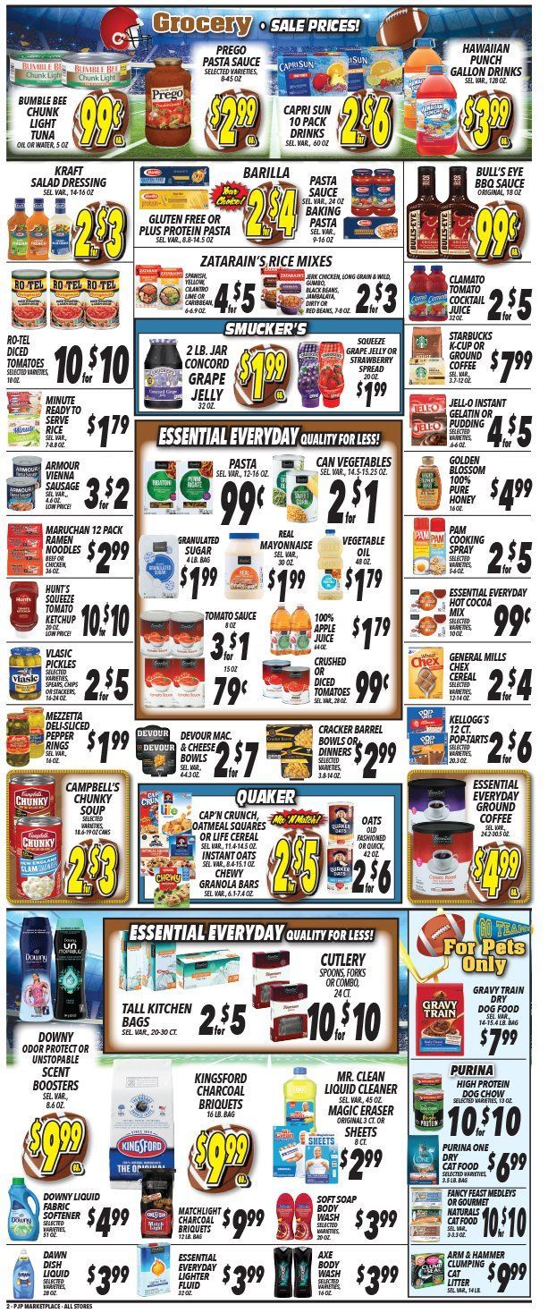 PJP Marketplace Big Game Day Savings Weekly Ad Flyer January 29 to February 4, 2021