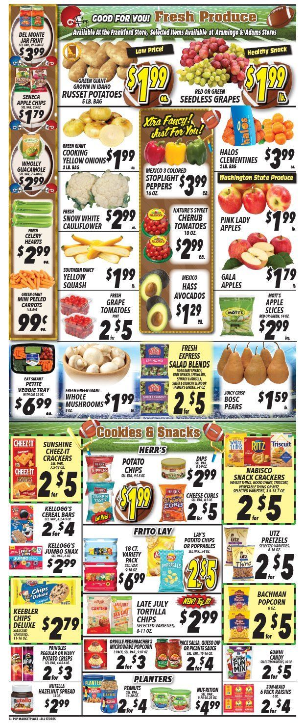 PJP Marketplace Big Game Day Savings Weekly Ad Flyer January 29 to February 4, 2021