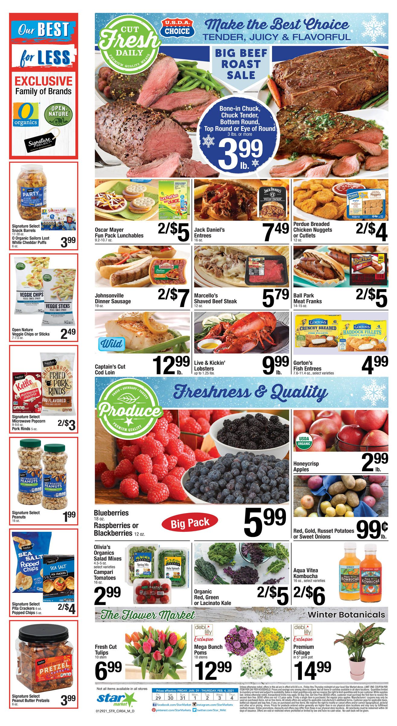 Star Market Weekly Ad Flyer January 29 to February 4, 2021