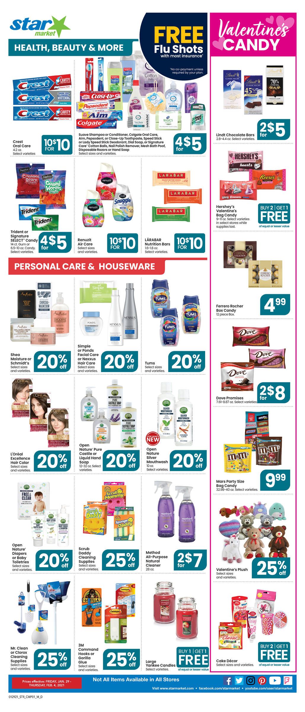 Star Market Weekly Ad Flyer January 29 to February 4, 2021