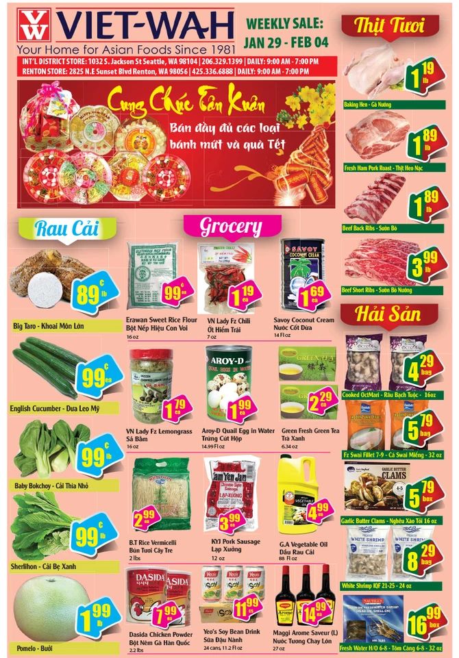 Viet-Wah Weekly Ad Flyer January 29 to February 4, 2021