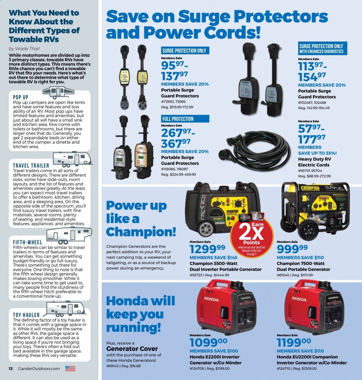 Gander RV & Outdoors Weekly Ad Flyer February 1 to February 28