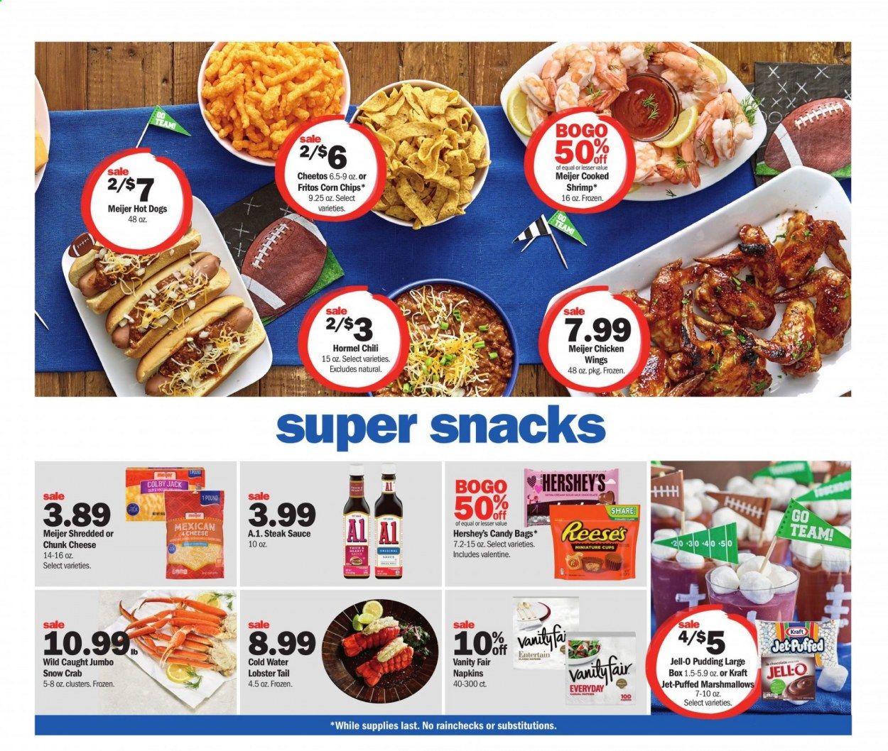 Meijer (IL, IN, KY, MI, OH, WI) Weekly Ad Flyer January 31 to February 6