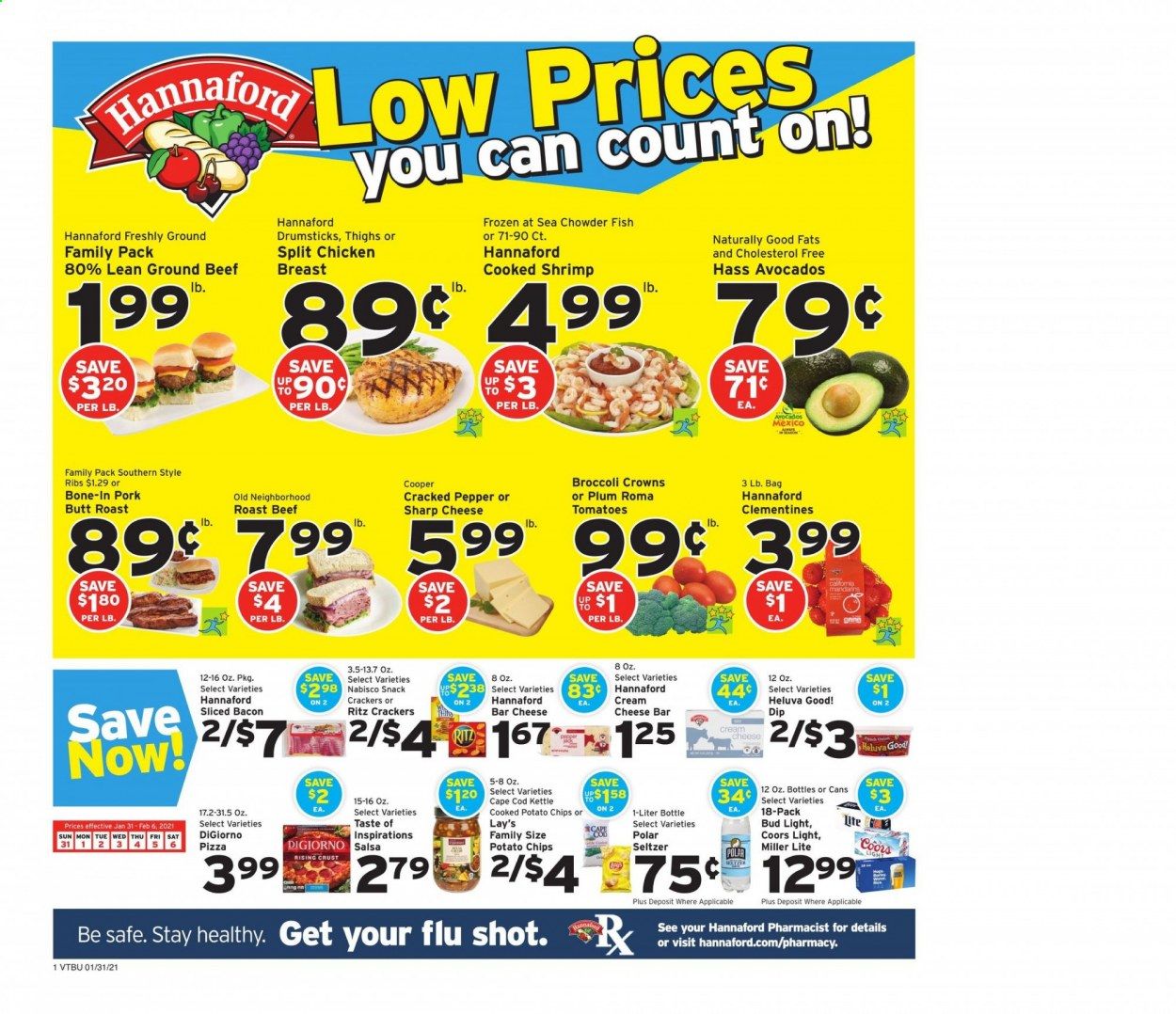 Hannaford (VT) Weekly Ad Flyer January 31 to February 6