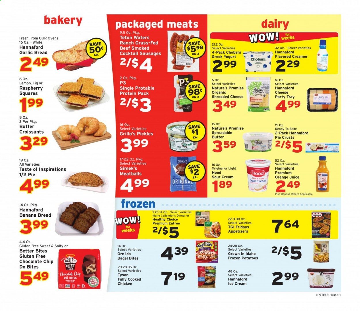 Hannaford (VT) Weekly Ad Flyer January 31 to February 6