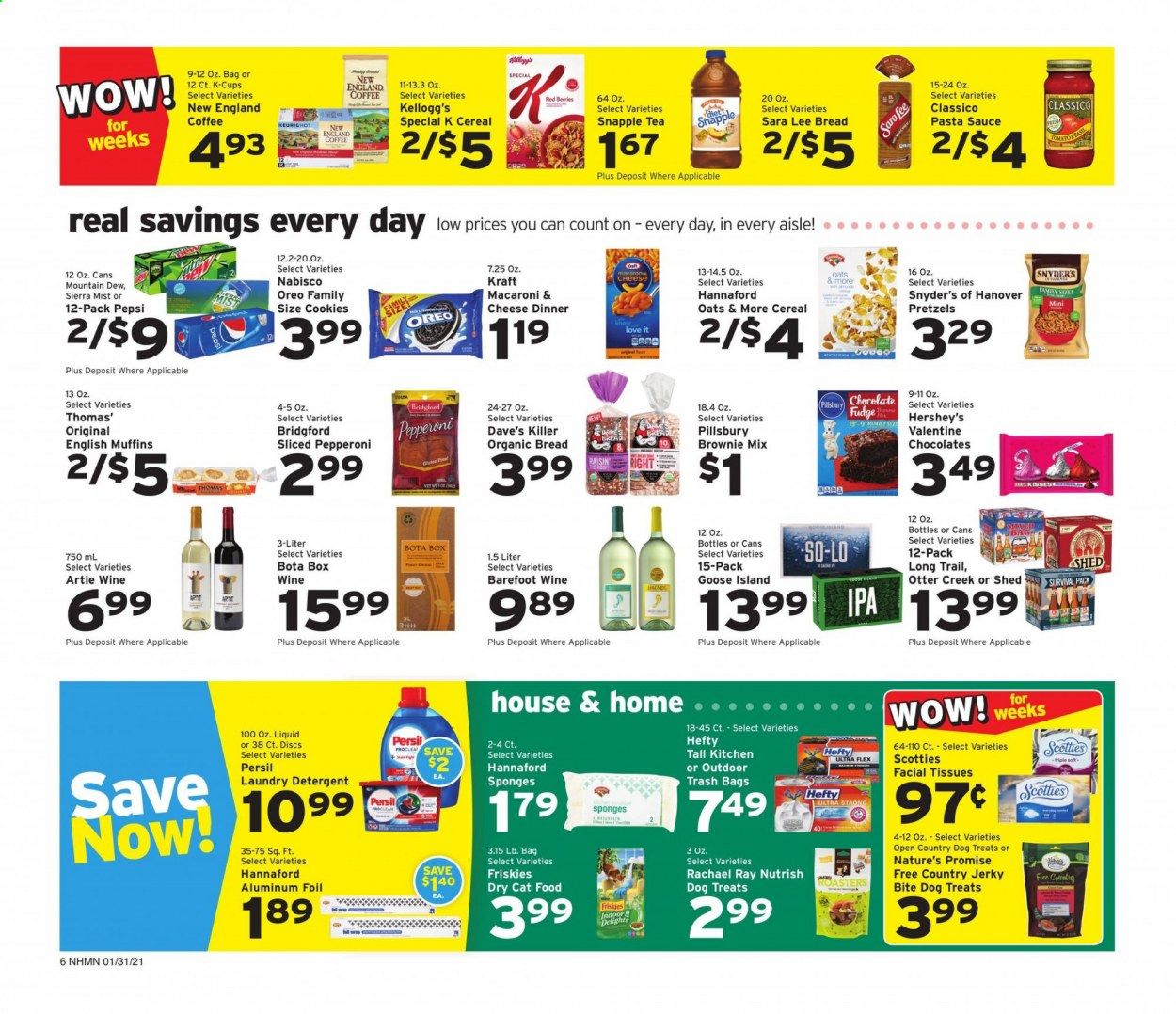 Hannaford (NH) Weekly Ad Flyer January 31 to February 6