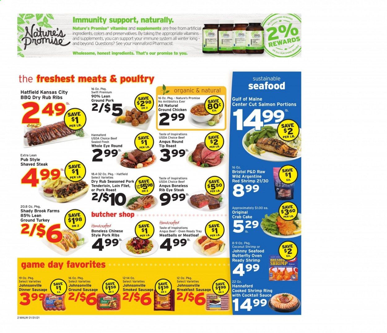 Hannaford (MA) Weekly Ad Flyer January 31 to February 6