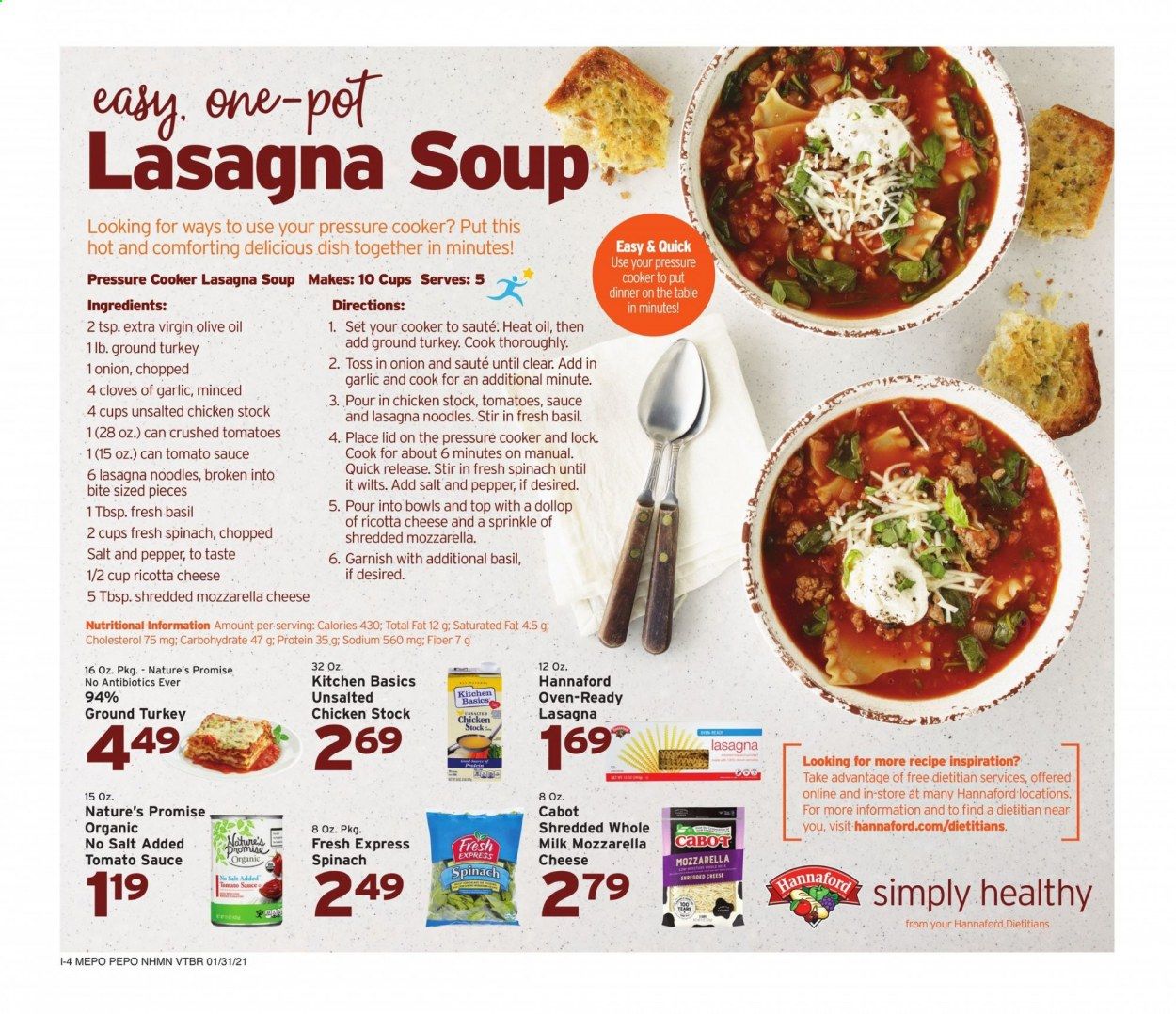 Hannaford (ME) Weekly Ad Flyer January 31 to February 6