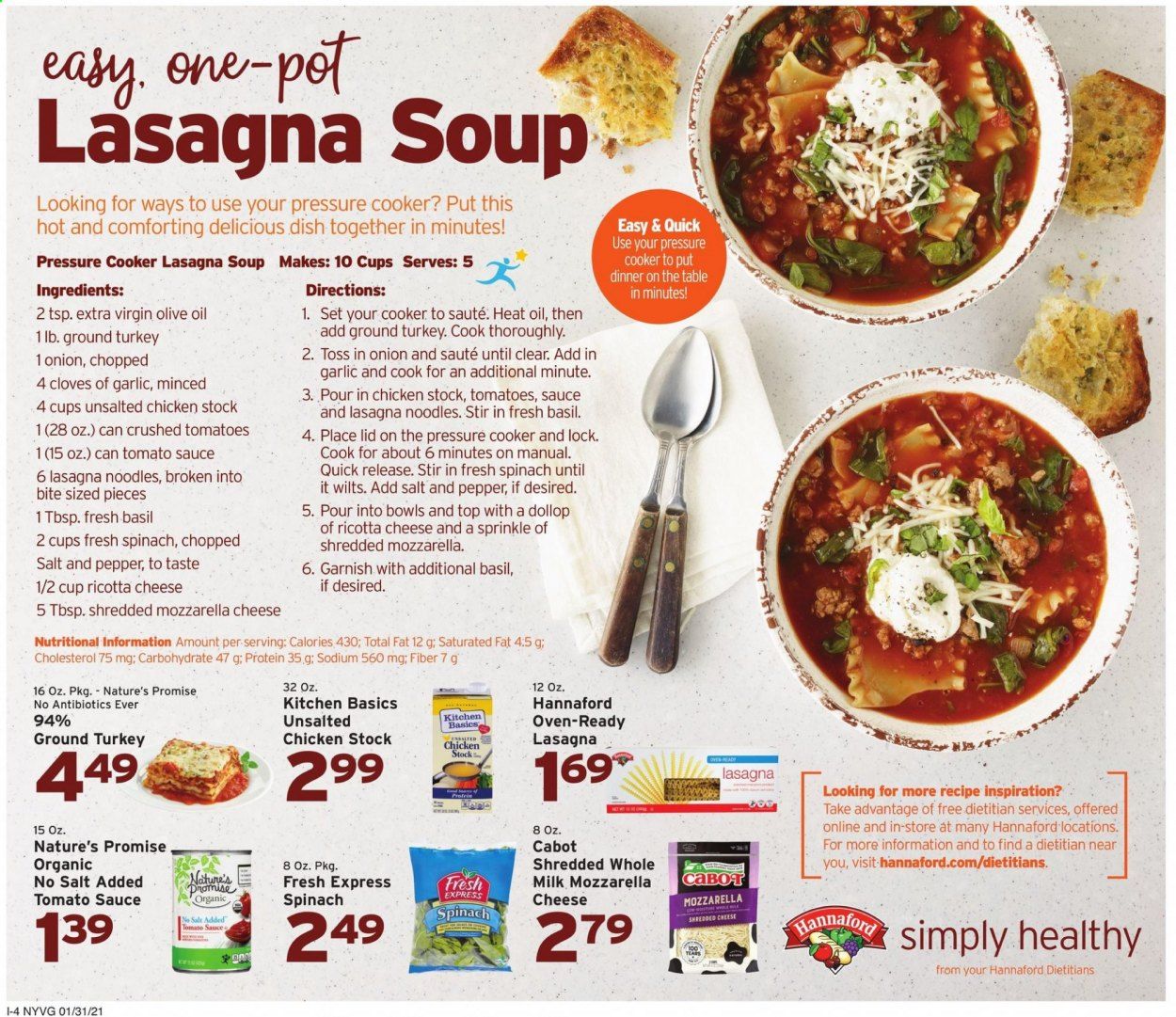 Hannaford (NY) Weekly Ad Flyer January 31 to February 6