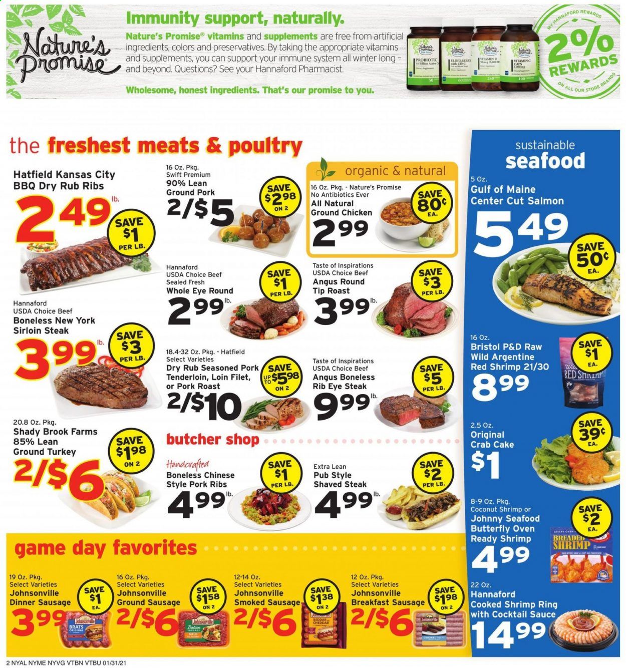 Hannaford (NY) Weekly Ad Flyer January 31 to February 6