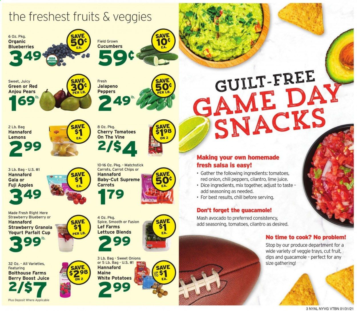 Hannaford (NY) Weekly Ad Flyer January 31 to February 6