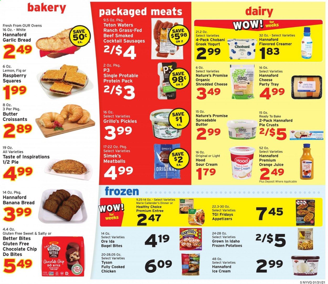 Hannaford (NY) Weekly Ad Flyer January 31 to February 6