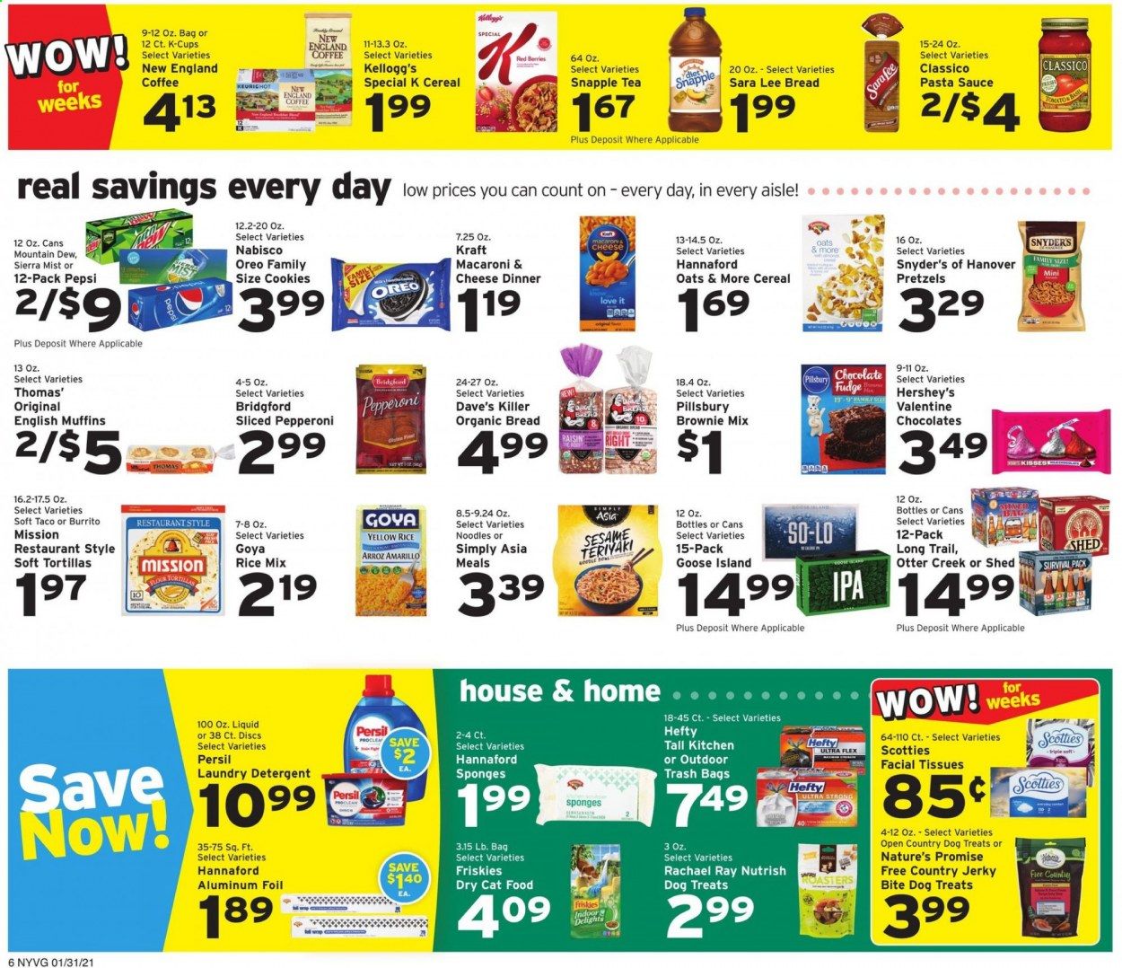 Hannaford (NY) Weekly Ad Flyer January 31 to February 6