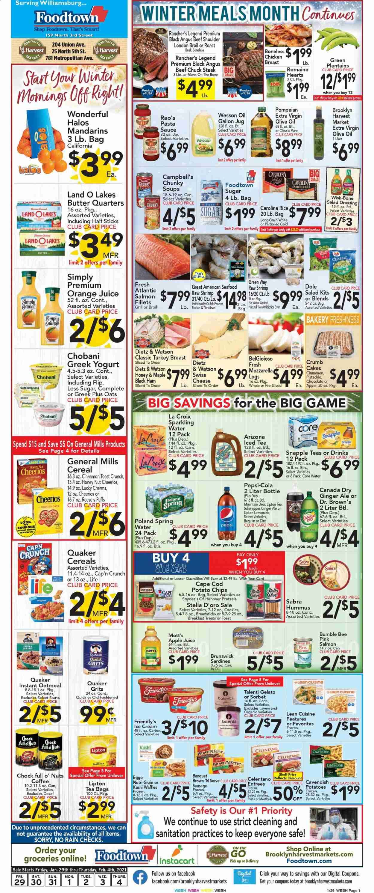 Foodtown (NJ, NY, PA) Weekly Ad Flyer January 29 to February 4