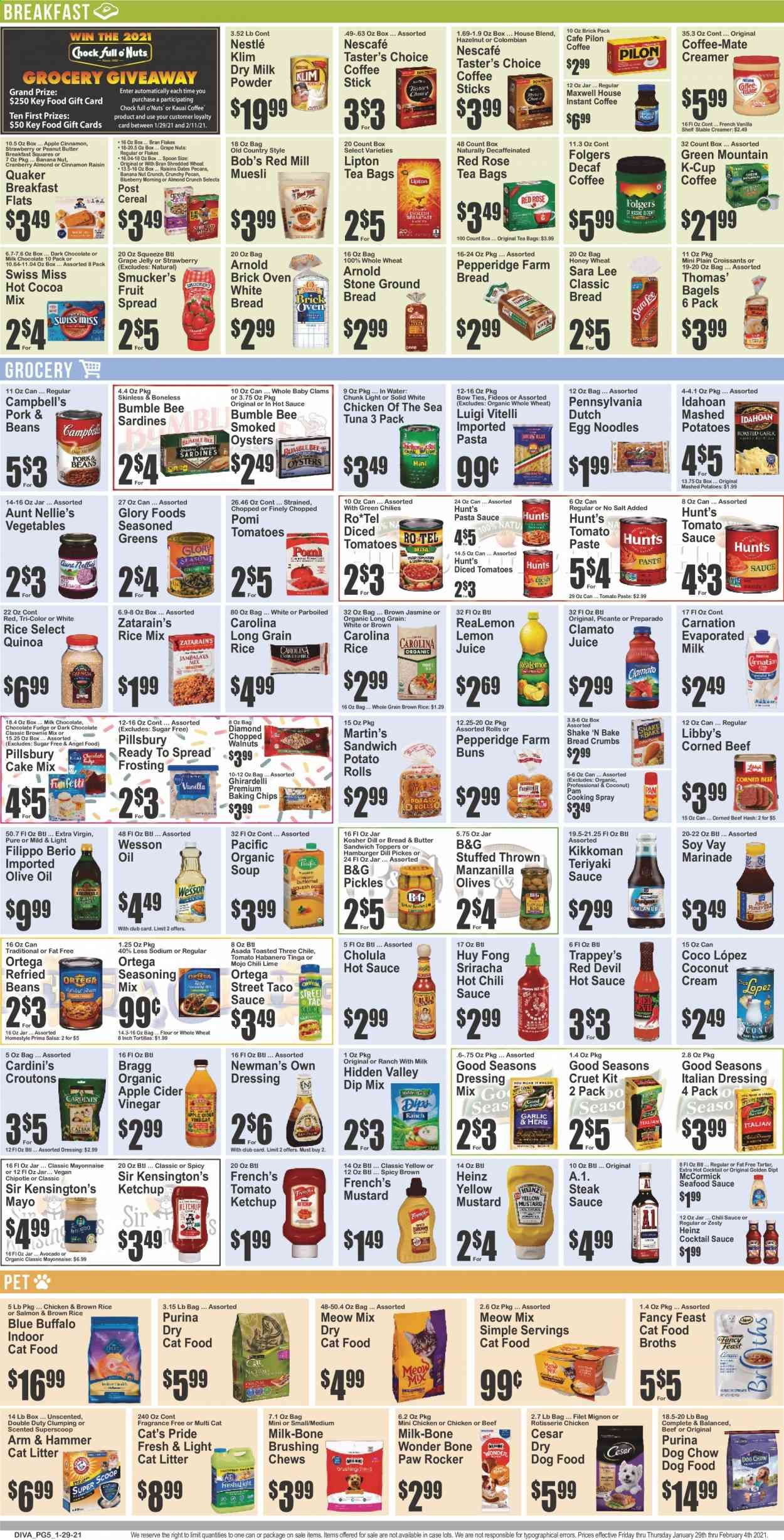 Key Food (NJ, NY) Weekly Ad Flyer January 29 to February 4