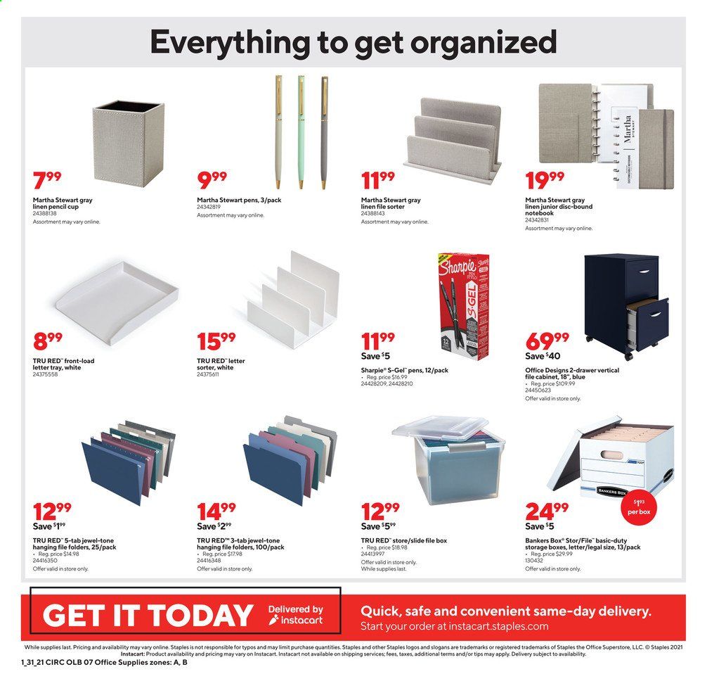 Staples Weekly Ad Flyer January 31 to February 6