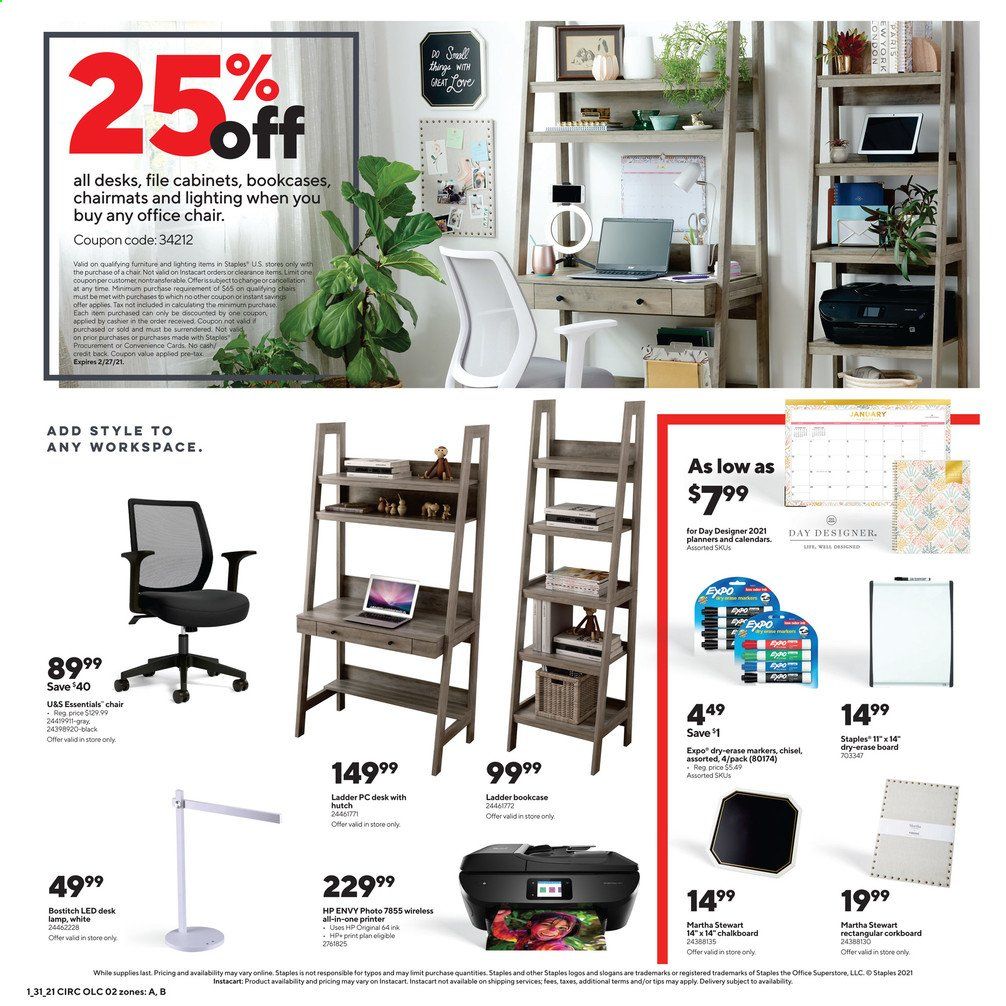 Staples Weekly Ad Flyer January 31 to February 6