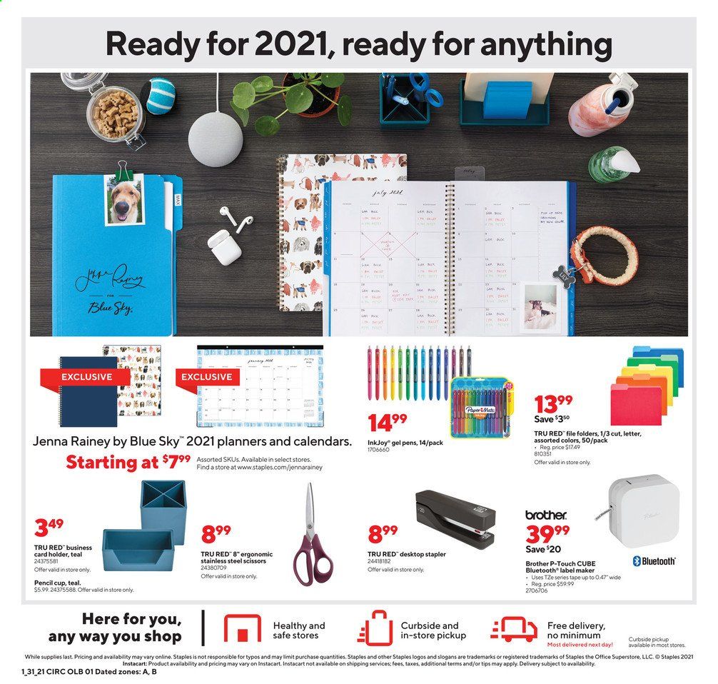 Staples Weekly Ad Flyer January 31 to February 6