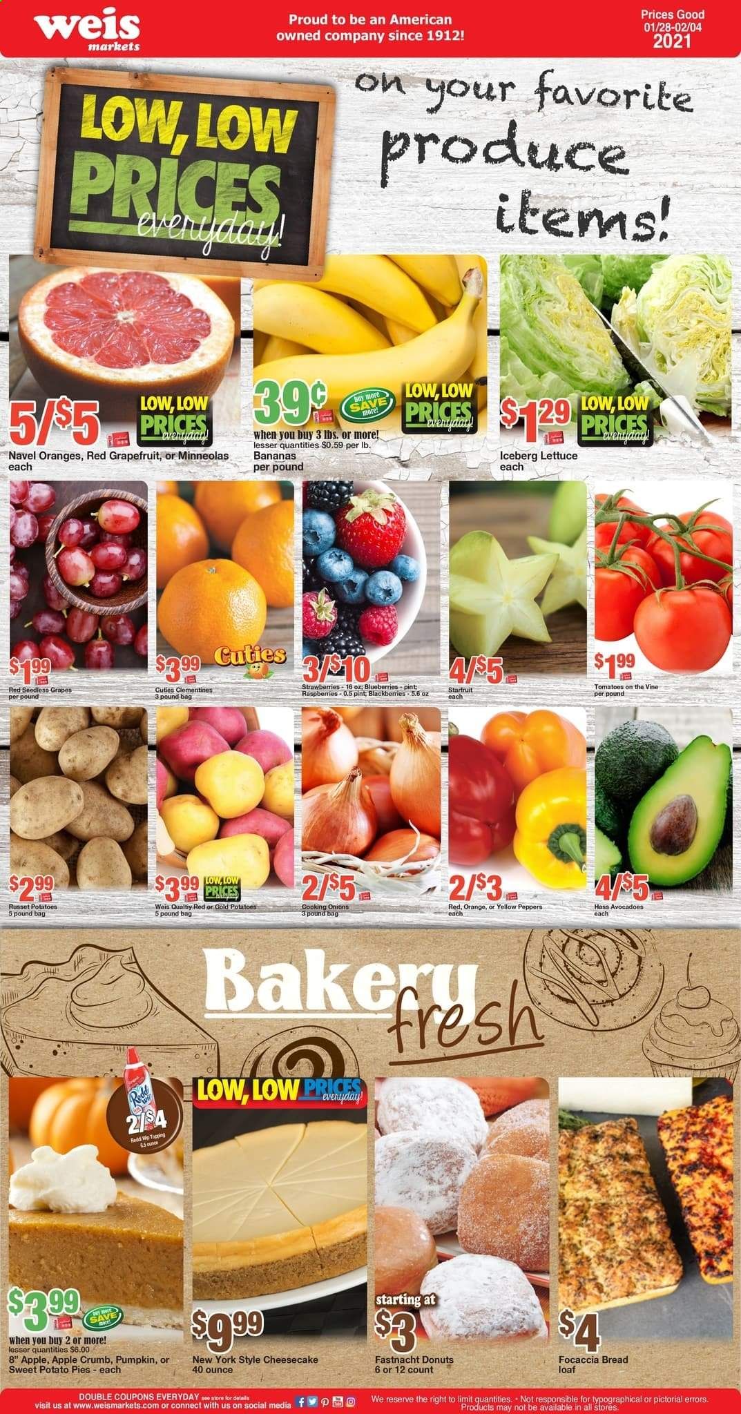 Weis Weekly Ad Flyer January 28 to February 4