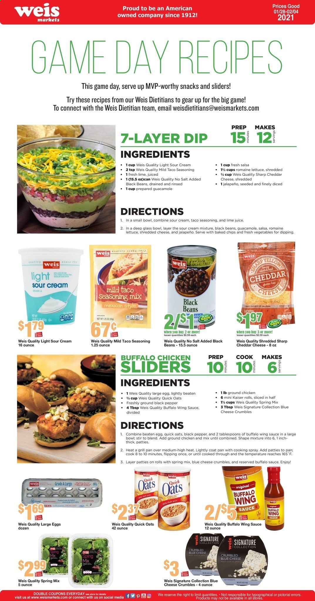 Weis Weekly Ad Flyer January 28 to February 4
