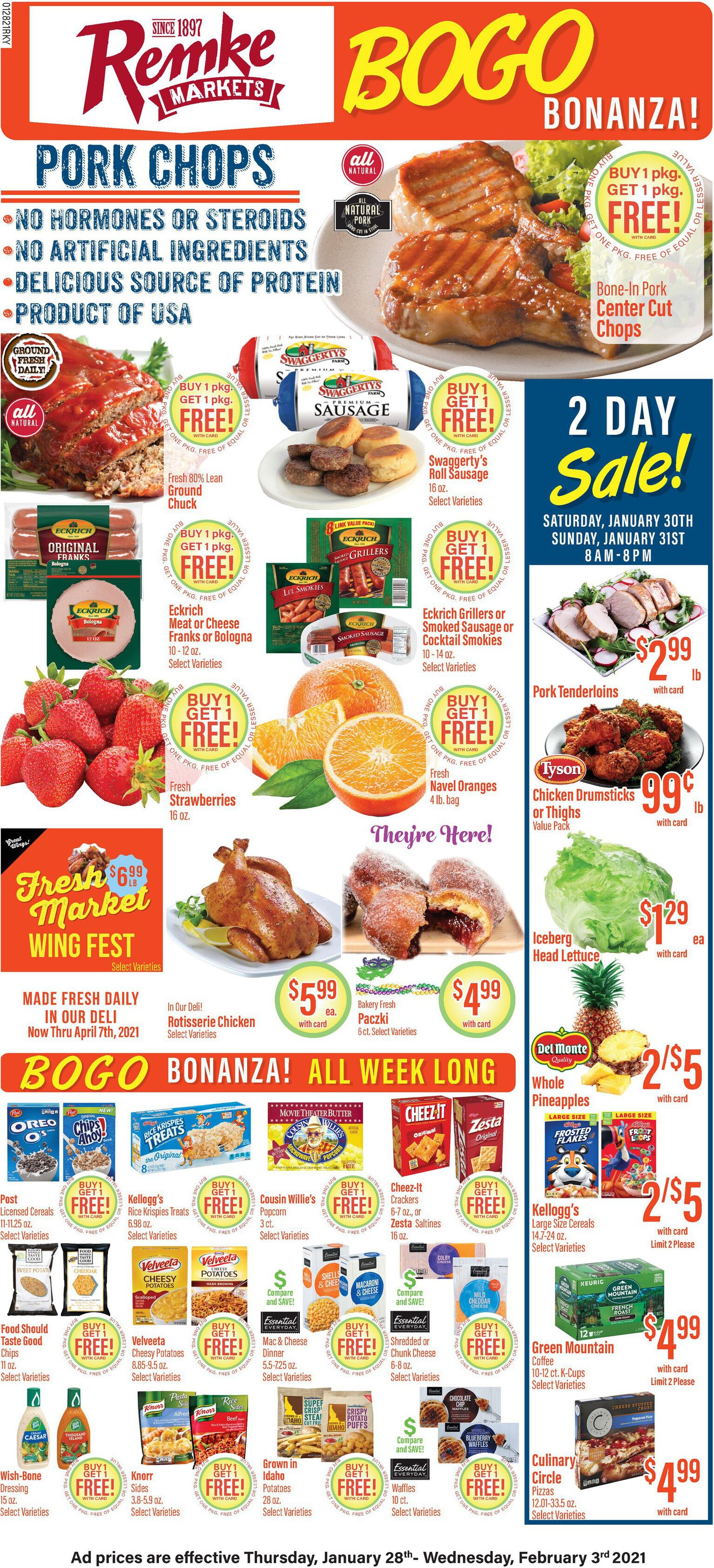 Remke Markets Weekly Ad Flyer January 28 to February 3, 2021