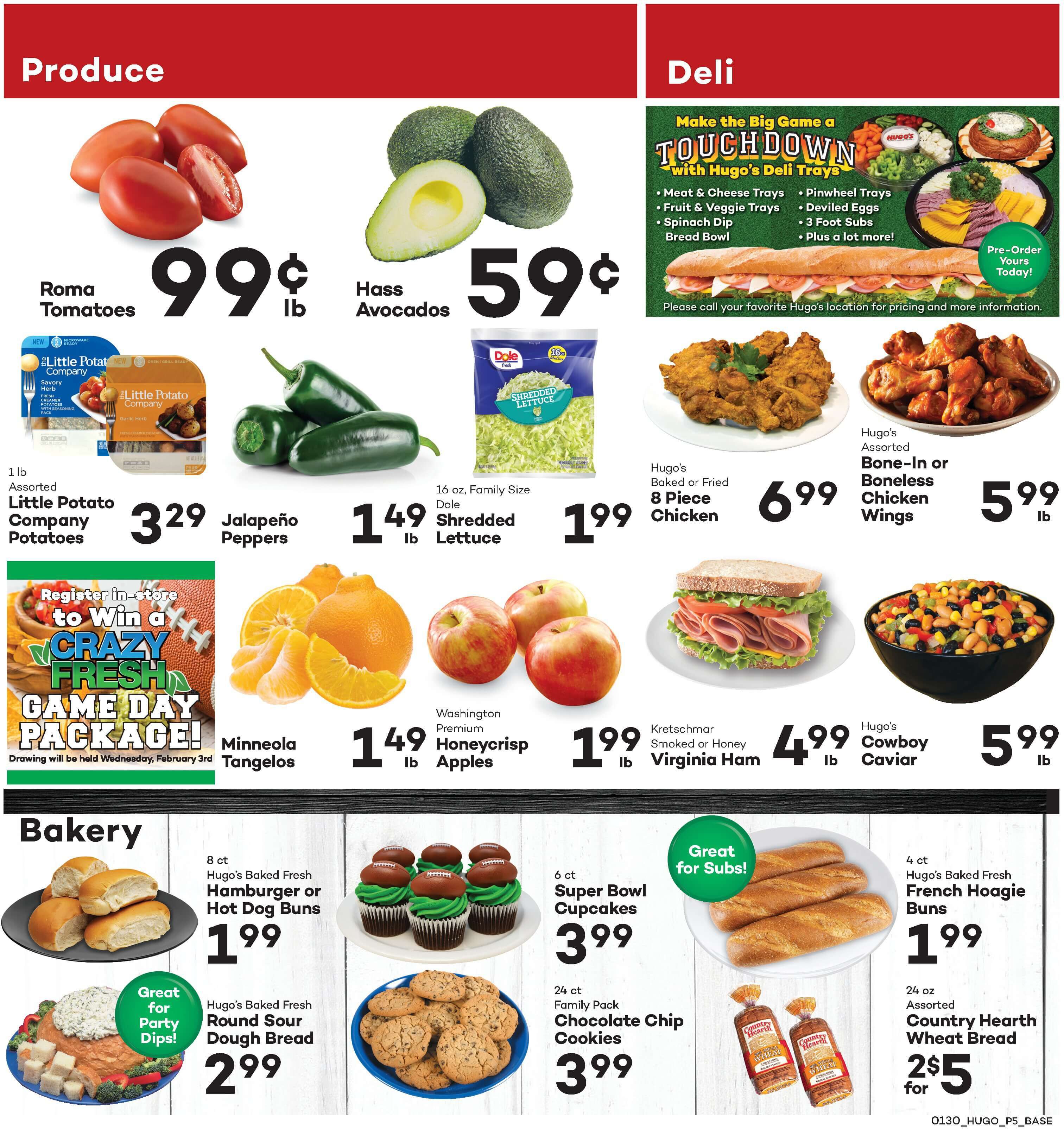 Hugo's Family Marketplace Weekly Ad Flyer January 30 to February 5, 2021