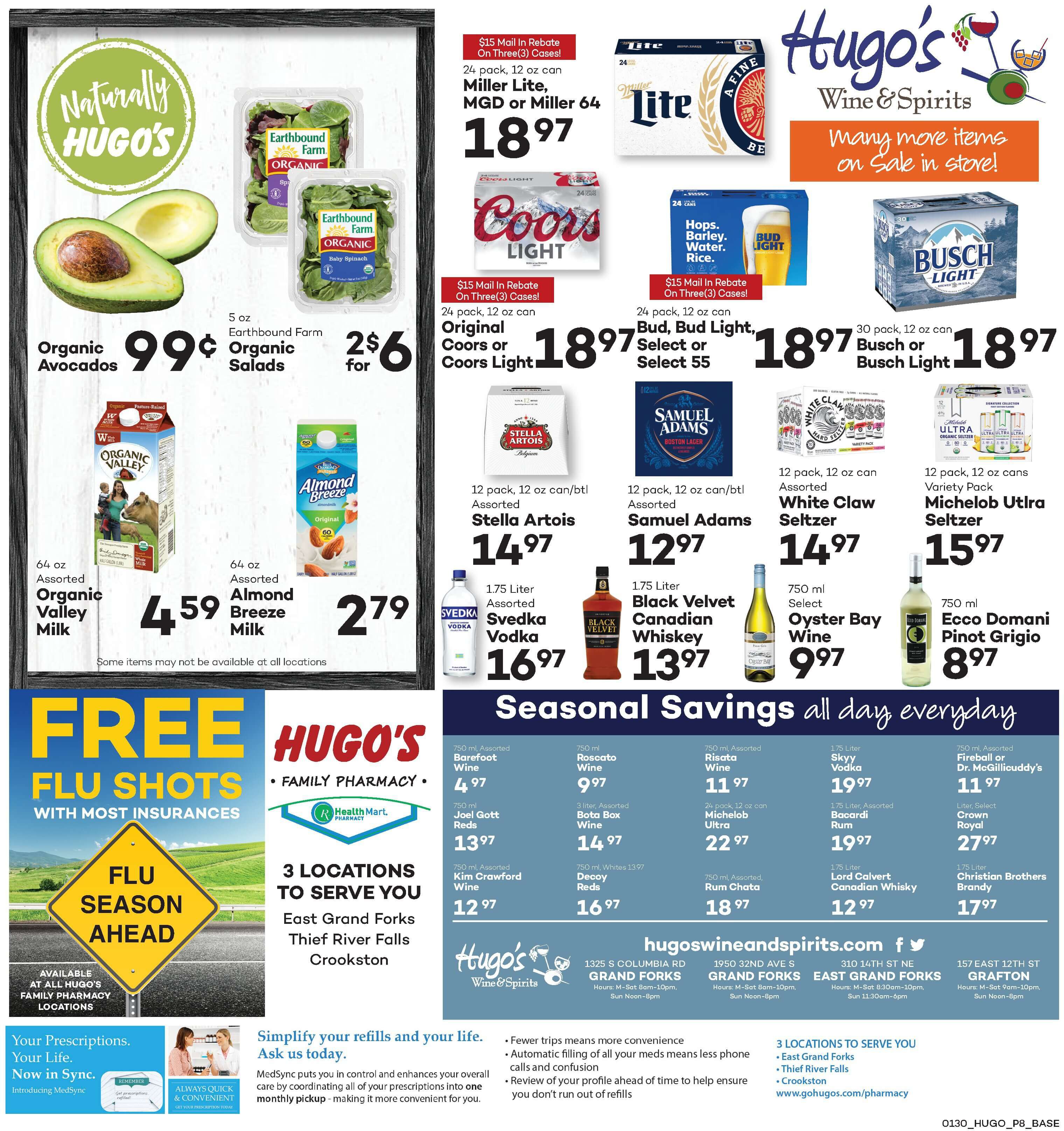 Hugo's Family Marketplace Weekly Ad Flyer January 30 to February 5, 2021