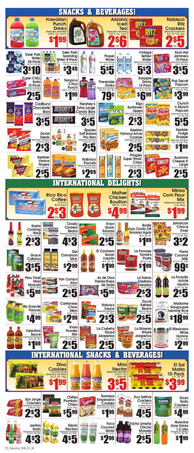 Supremo Food Market Weekly Ad Flyer January 28 to February 12, 2021