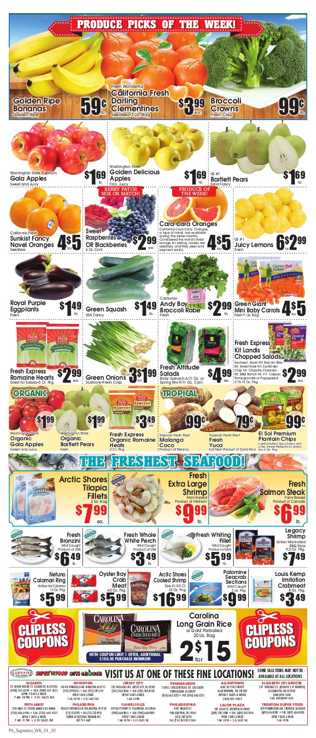 Supremo Food Market Weekly Ad Flyer January 28 to February 12, 2021