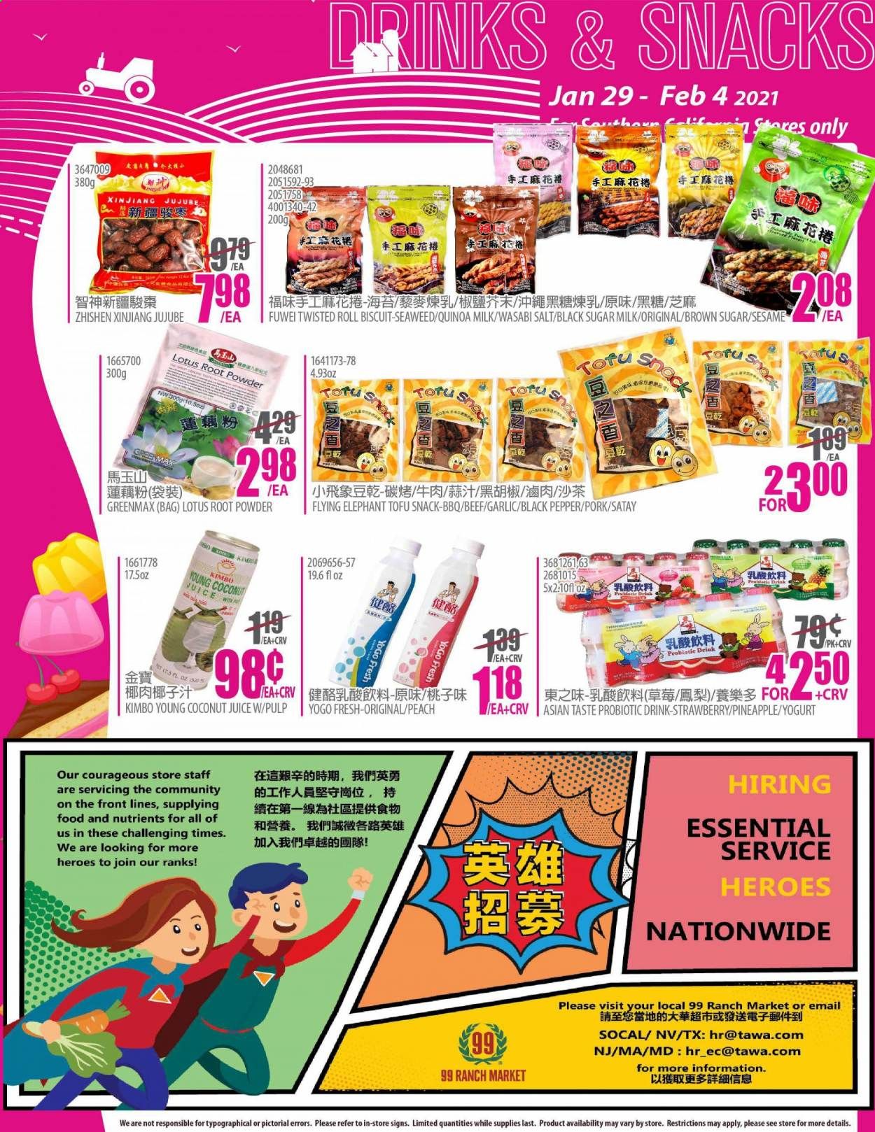 99 Ranch Market (CA) Weekly Ad Flyer January 29 to February 4