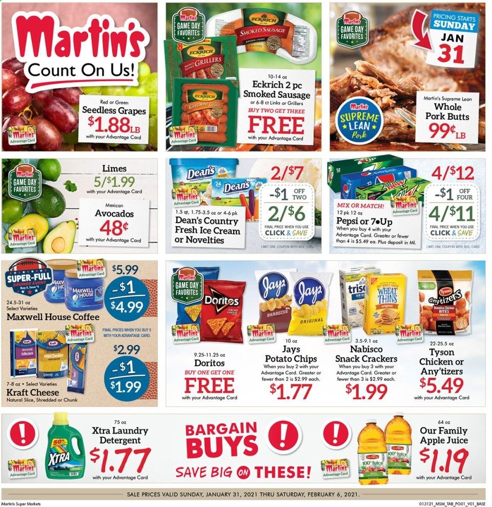 Martin’s Weekly Ad Flyer January 31 to February 6