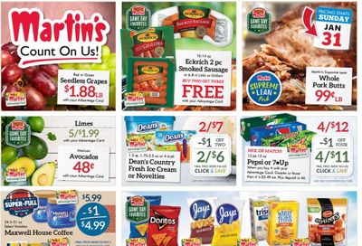 Martin’s Weekly Ad Flyer January 31 to February 6