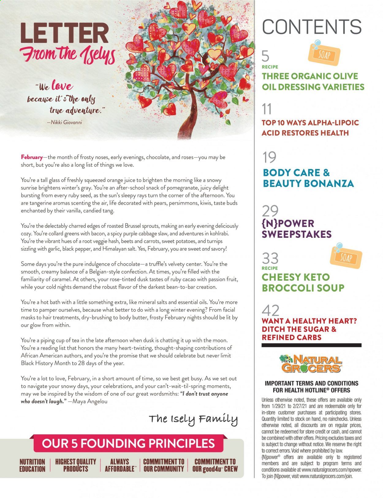 Natural Grocers Weekly Ad Flyer January 29 to February 27