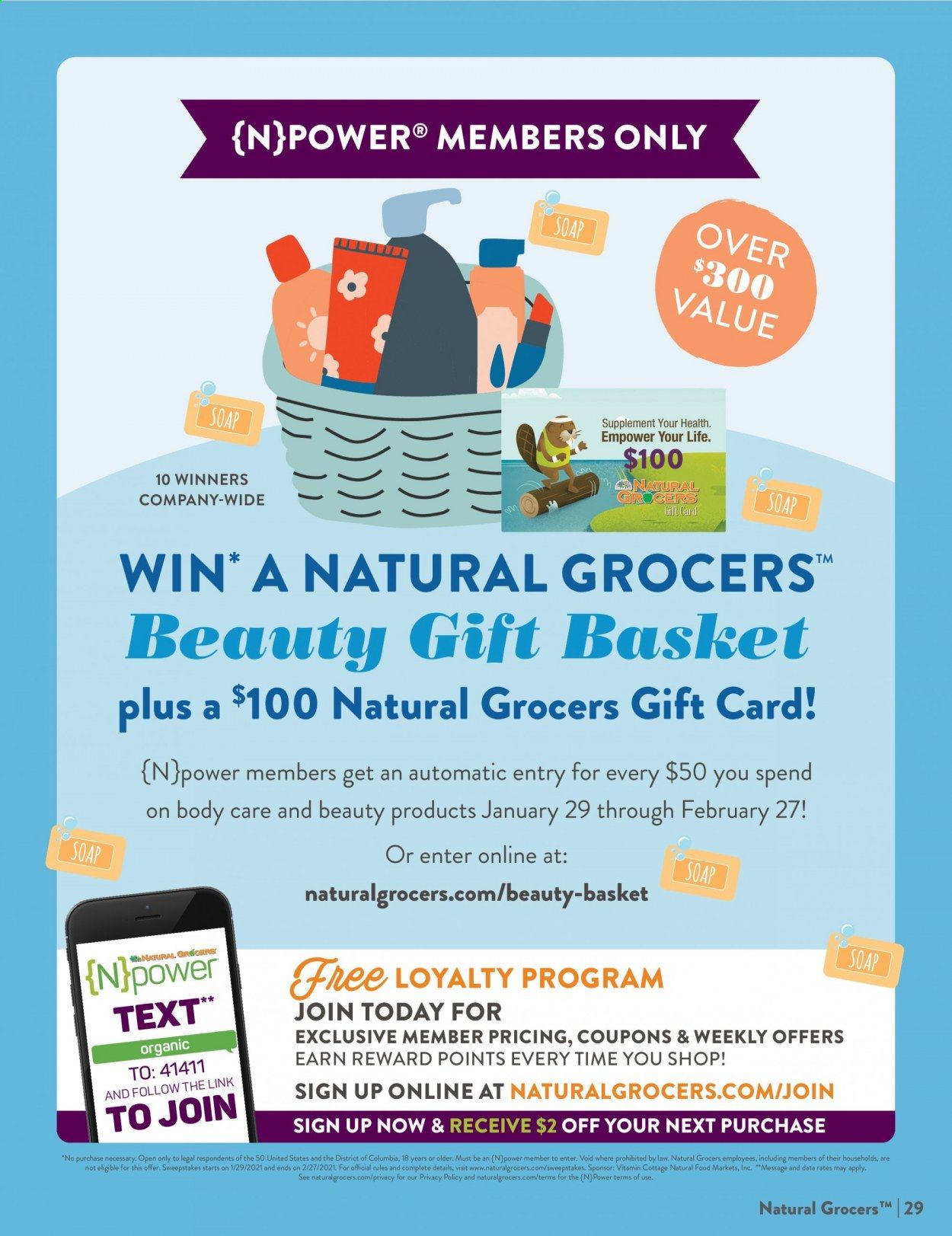 Natural Grocers Weekly Ad Flyer January 29 to February 27