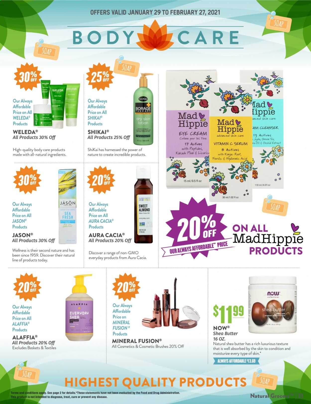 Natural Grocers Weekly Ad Flyer January 29 to February 27