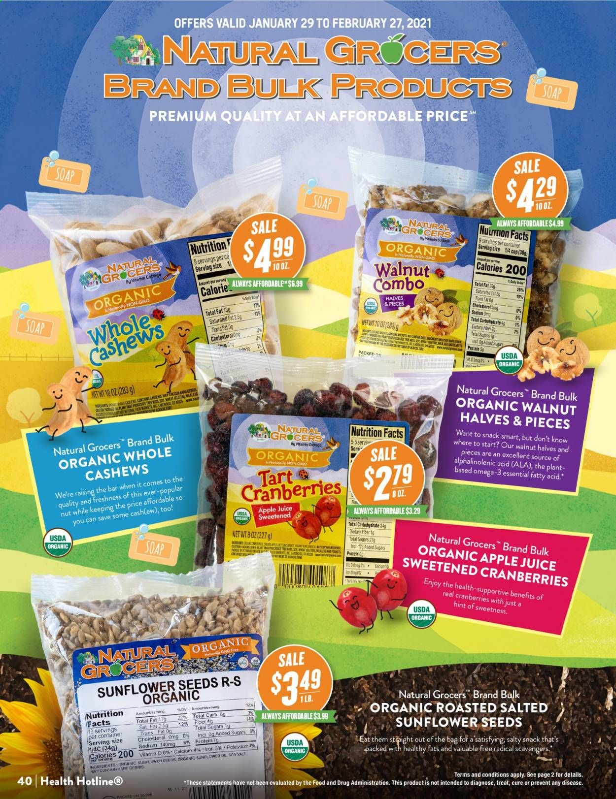 Natural Grocers Weekly Ad Flyer January 29 to February 27