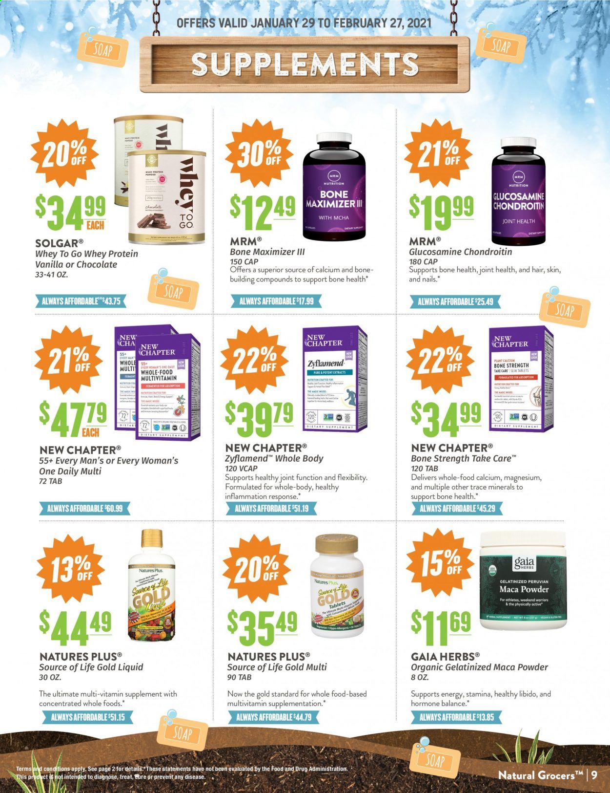 Natural Grocers Weekly Ad Flyer January 29 to February 27