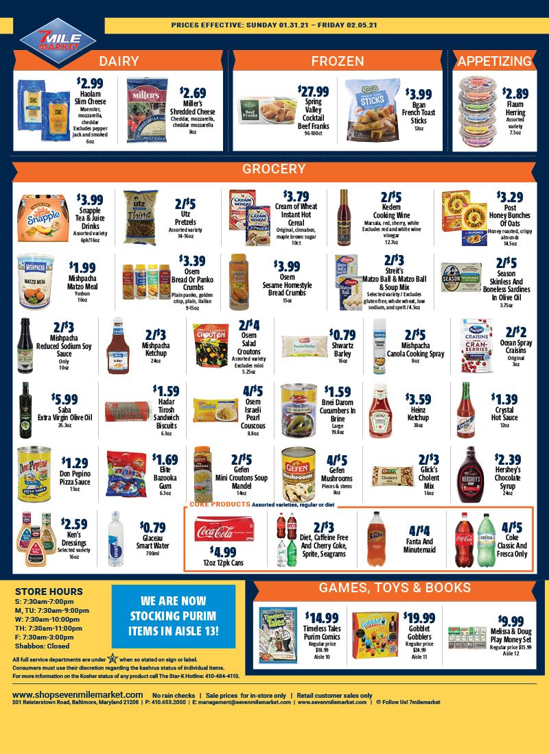 7 Mile Market Weekly Ad Flyer January 31 to February 5, 2021