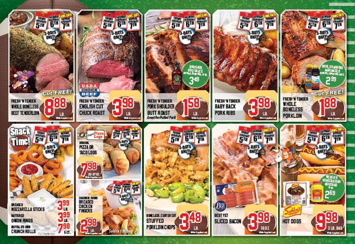 The Market In The Square Football Frenzy Sale Weekly Ad Flyer January 31 to February 6, 2021