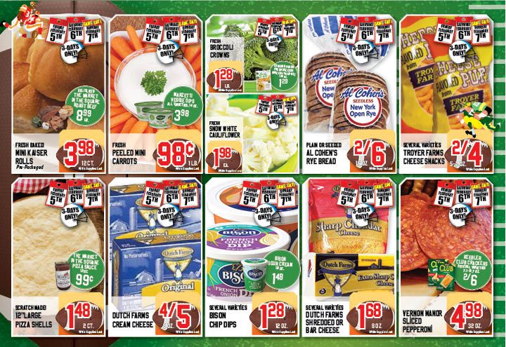The Market In The Square Football Frenzy Sale Weekly Ad Flyer January 31 to February 6, 2021