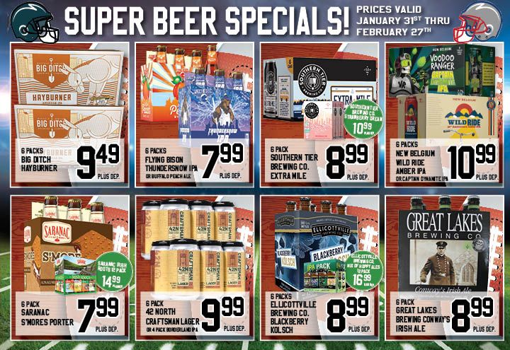The Market In The Square Football Frenzy Sale Weekly Ad Flyer January 31 to February 6, 2021