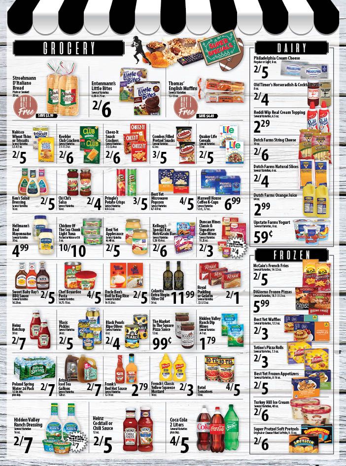 The Market In The Square Football Frenzy Sale Weekly Ad Flyer January 31 to February 6, 2021
