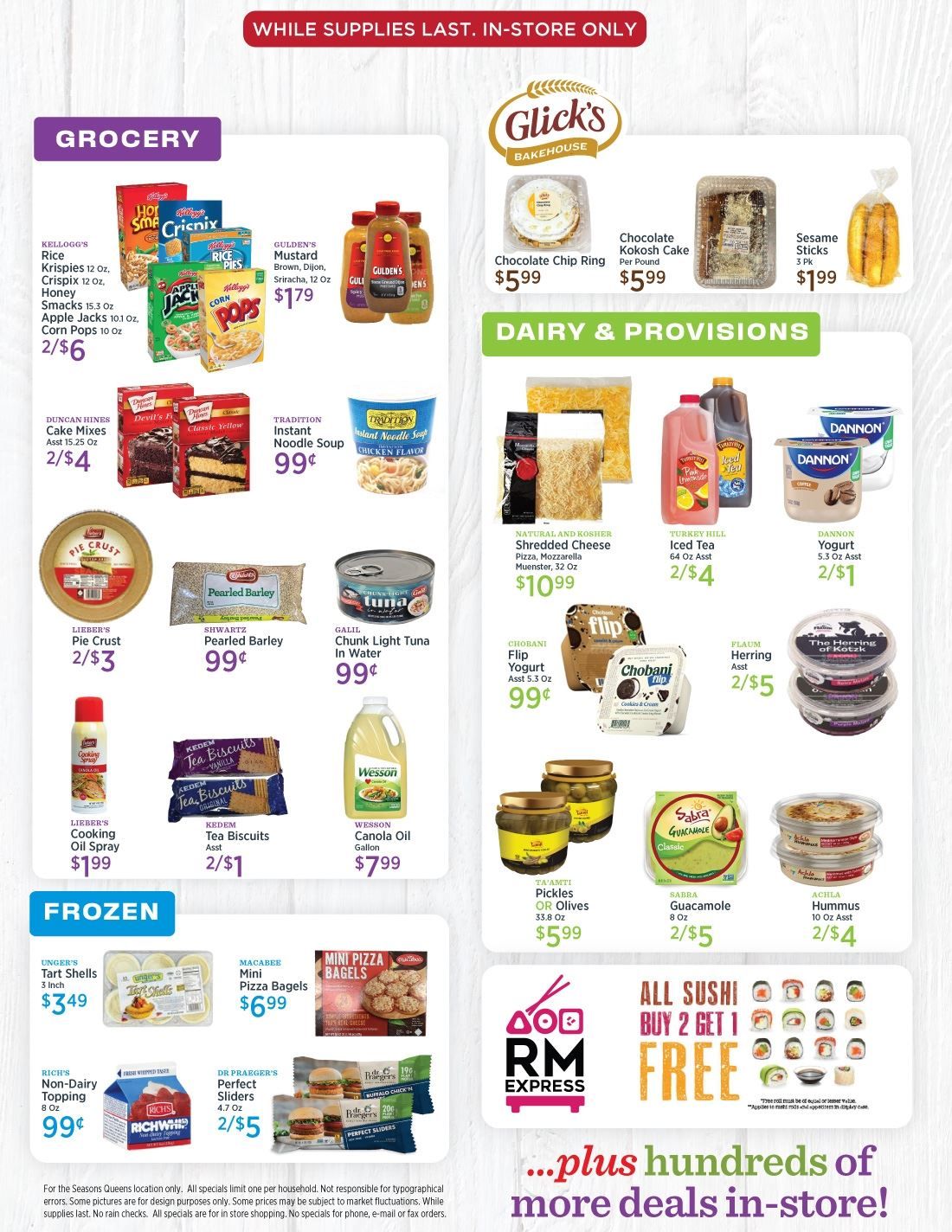 Seasons Weekly Ad Flyer January 31 to February 5, 2021