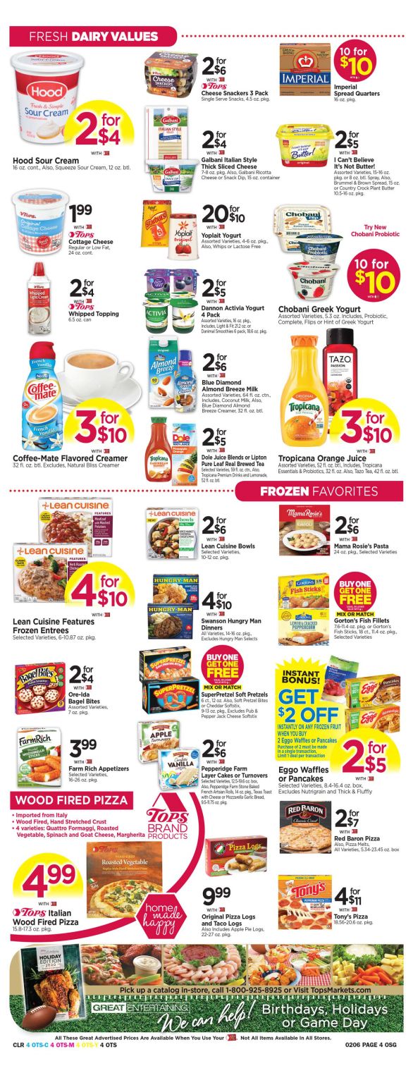 Tops Friendly Markets Weekly Ad Flyer January 31 to February 6, 2021