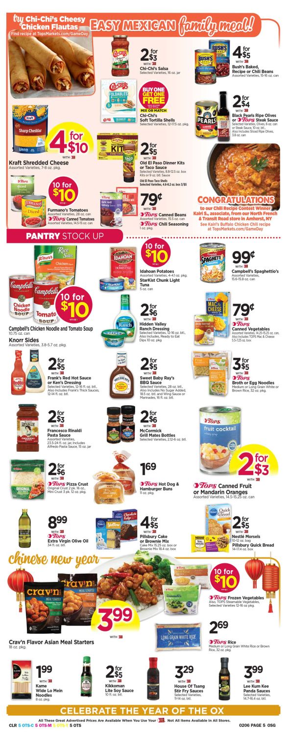 Tops Friendly Markets Weekly Ad Flyer January 31 to February 6, 2021