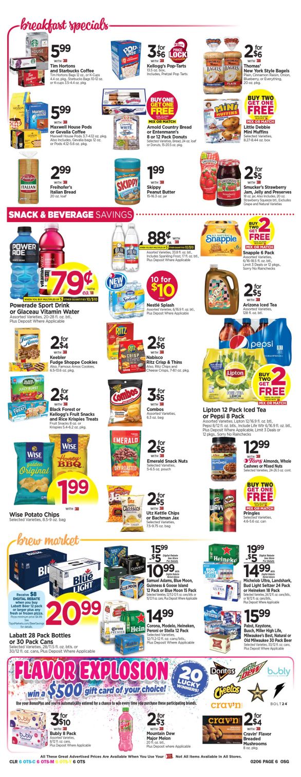 Tops Friendly Markets Weekly Ad Flyer January 31 to February 6, 2021