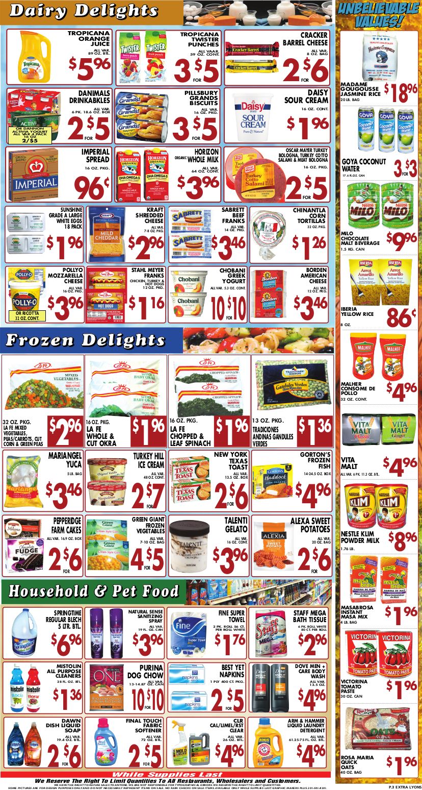 Extra Supermarket Weekly Ad Flyer January 29 to February 4, 2021